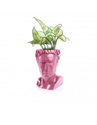 Donica Cezar Low-Poly Candy Pink Poli...