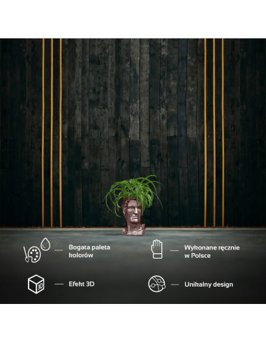 Donica Cezar Low-Poly Rose Gold Poli...