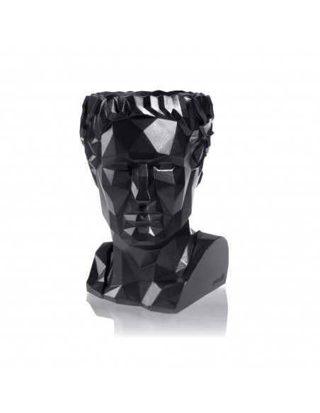 Donica Cezar Low-Poly Black Metallic 10 cm