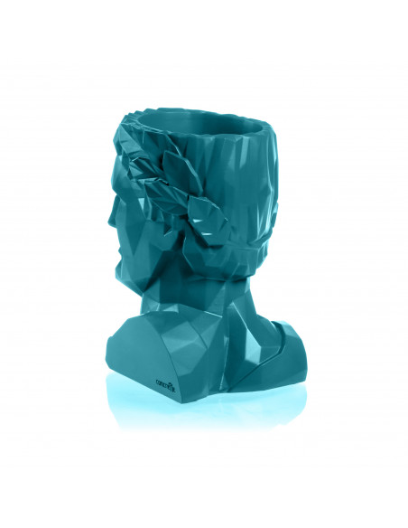 Donica Cezar Low-Poly Dark Turquoise Poli 10 cm