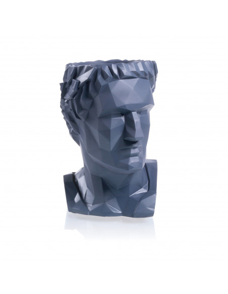 Donica Cezar Low-Poly Midnight Gray 10 cm