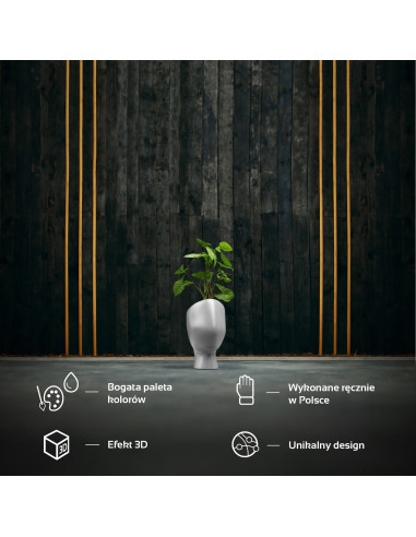 Donica Mannequin White Poli Matt 13 cm