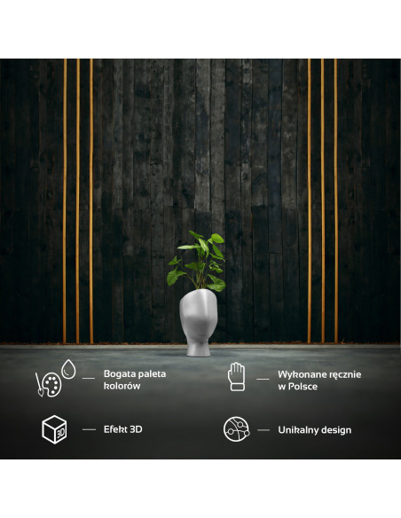 Donica Mannequin White Poli Matt 13 cm