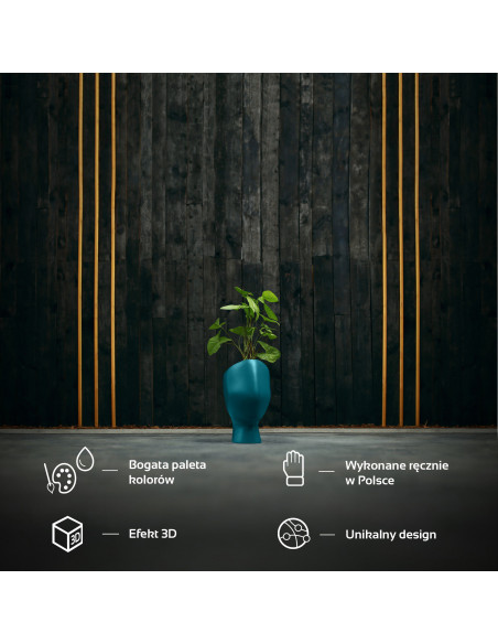 Donica Mannequin Dark Turquoise Poli 13 cm