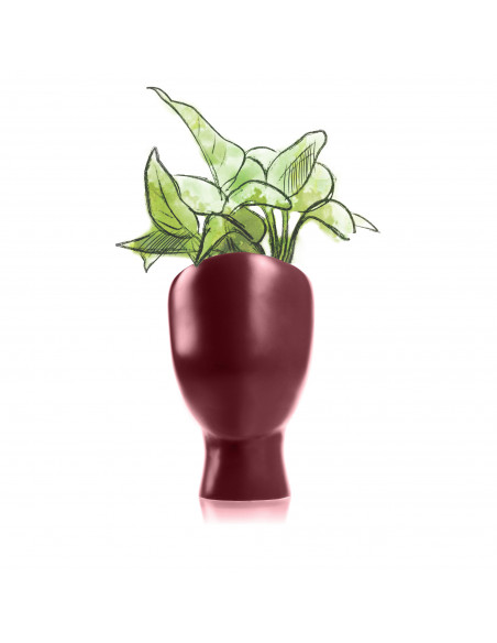 Donica Mannequin Maroon Poli 13 cm