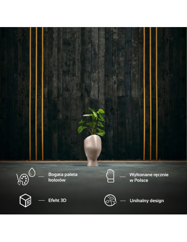 Donica Mannequin Light Beige Poli 13 cm