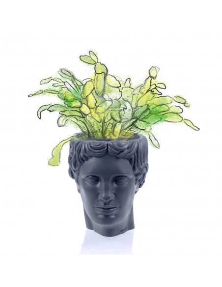 Donica Hermes Midnight Gray 12 cm