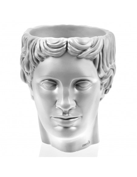 Donica Hermes White Poli Matt 12 cm