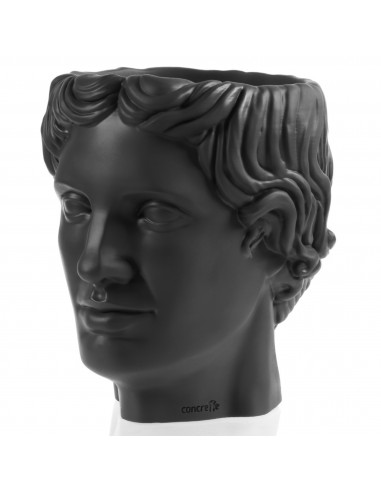 Donica Hermes Black Matt Poli 12 cm