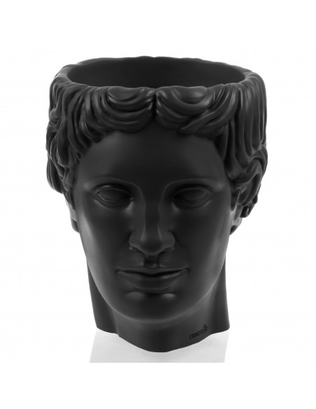 Donica Hermes Black Matt Poli 12 cm