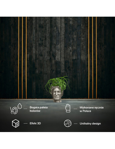 Donica Hermes Brass Poli 12 cm