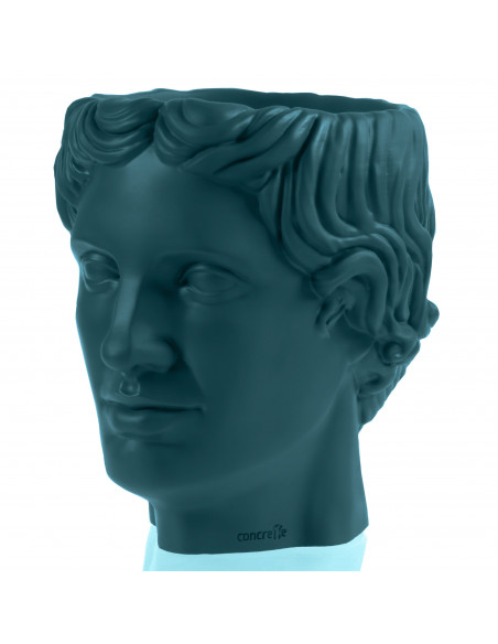 Donica Hermes Dark Turquoise Poli 12 cm