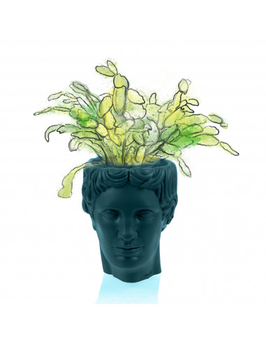 Donica Hermes Dark Turquoise Poli 12 cm