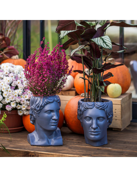 Donica Hermes Black Matt Poli 10 cm