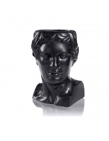 Donica Hermes Black Metallic Poli 10 cm