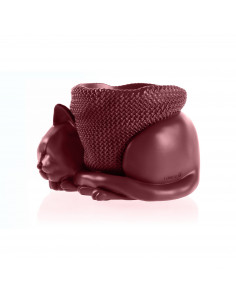 Donica Sleepy Cat Maroon...