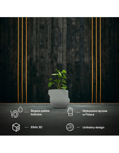 Donica Cut My Side Unpainted 13 cm