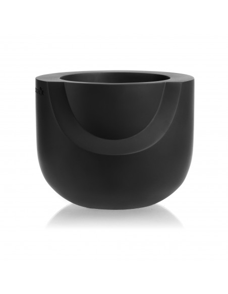 Donica Cut My Side Black Matt Poli 13 cm