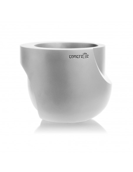 Donica Cut My Side White Poli Matt 13 cm