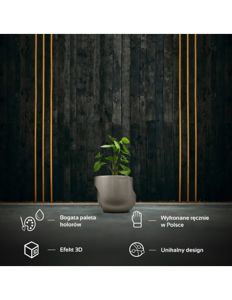 Donica Cut My Side Brass Poli 13 cm