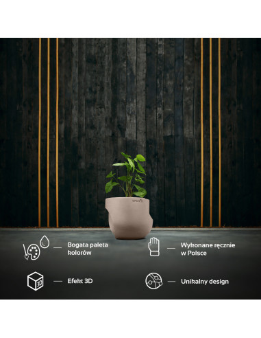 Donica Cut My Side Light Beige Poli...