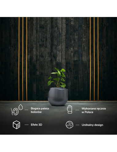 Donica Cut My Top Steel Poli 13 cm