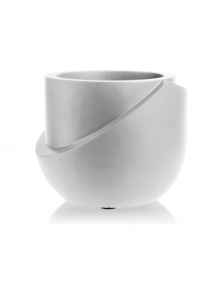 Donica Cut My Top White Poli Matt 13 cm