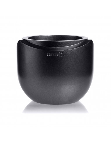 Donica Cut My Top Black Metallic 13 cm