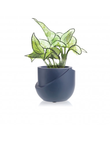 Donica Cut My Top Midnight Gray 13 cm