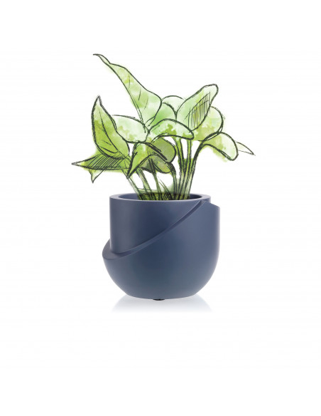 Donica Cut My Top Midnight Gray 13 cm