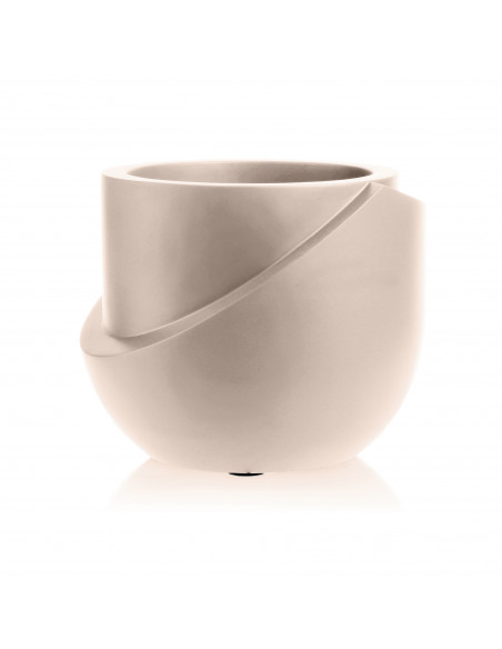 Donica Cut My Top Light Beige Poli 13 cm