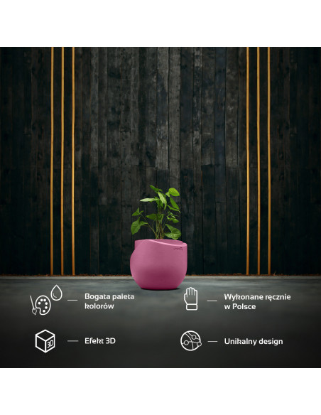 Donica Cut My Top Candy Pink Poli 13 cm