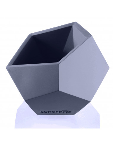 Donica Square Geometric Midnight Gray...