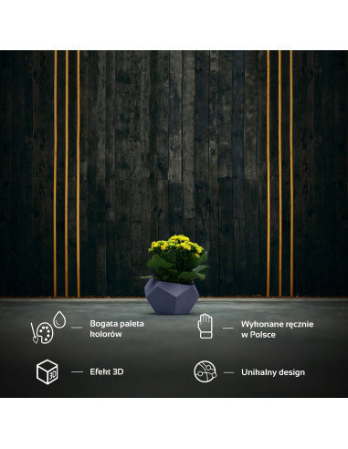 Donica Square Geometric Midnight Gray...