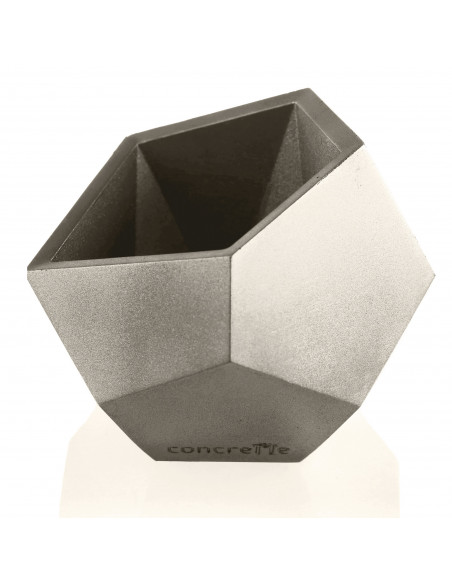 Donica Square Geometric Brass Poli 12 cm