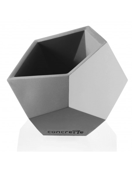 Donica Square Geometric Unpainted 12 cm