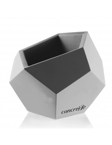 Donica Square Geometric Unpainted 12 cm