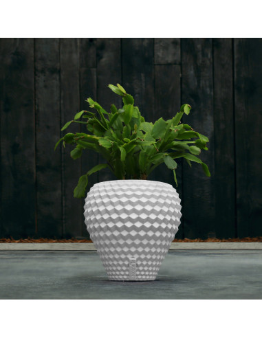 Donica Cone White Poli 10 cm