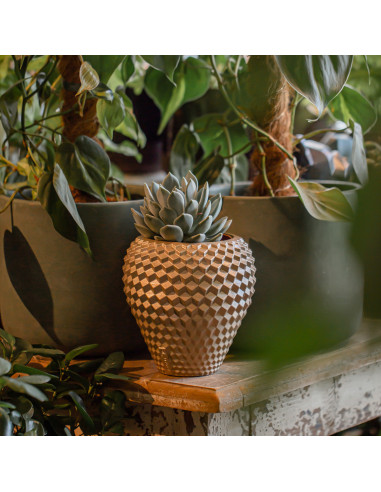 Donica Cone Rose Gold Poli 10 cm