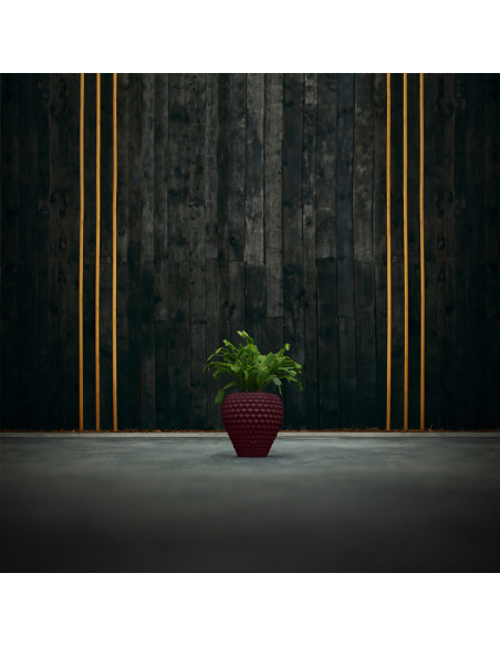 Donica Cone Maroon Poli 10 cm