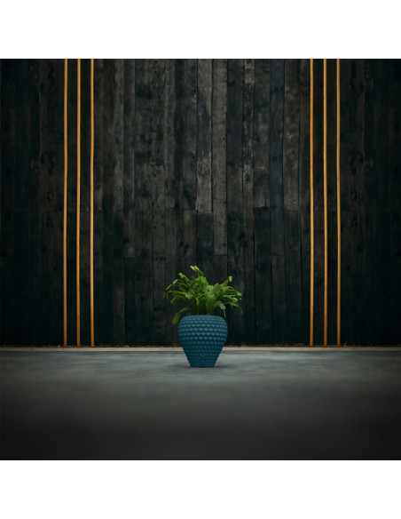 Donica Cone Dark Turquoise Poli 10 cm