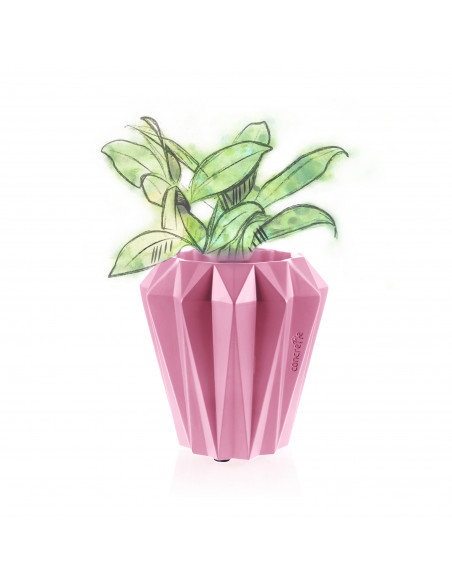 Donica Rack Candy Pink Poli 13 cm