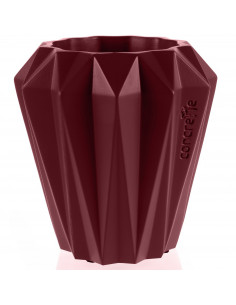 Donica Rack Maroon Poli 13 cm