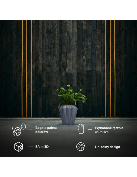 Donica Rack Midnight Gray 13 cm