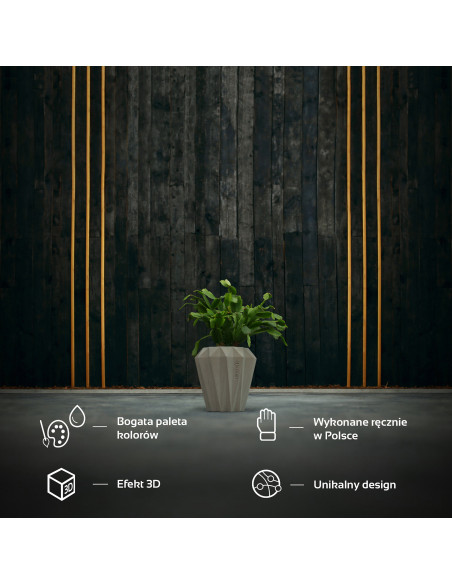 Donica Rack Unpainted 13 cm