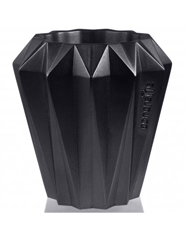 Donica Rack Black Metallic 13 cm