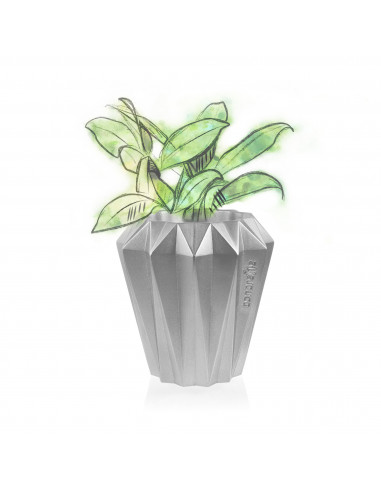 Donica Rack Silver Poli 13 cm