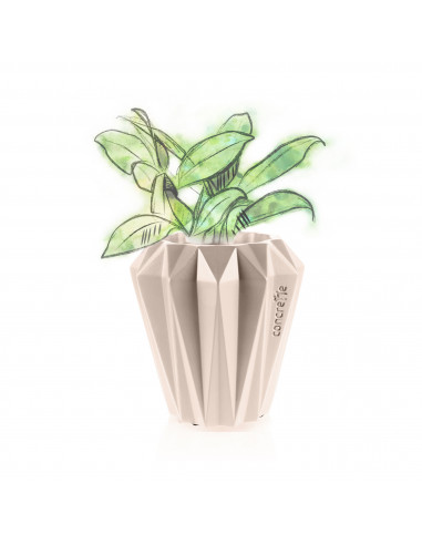 Donica Rack Light Beige Poli 9 cm