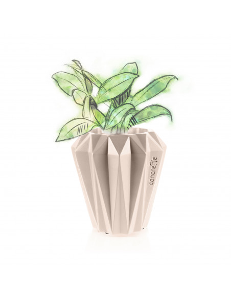 Donica Rack Light Beige Poli 9 cm