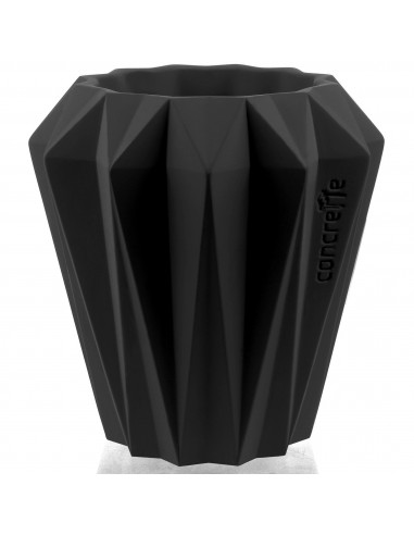 Donica Rack Black Matt Poli 9 cm